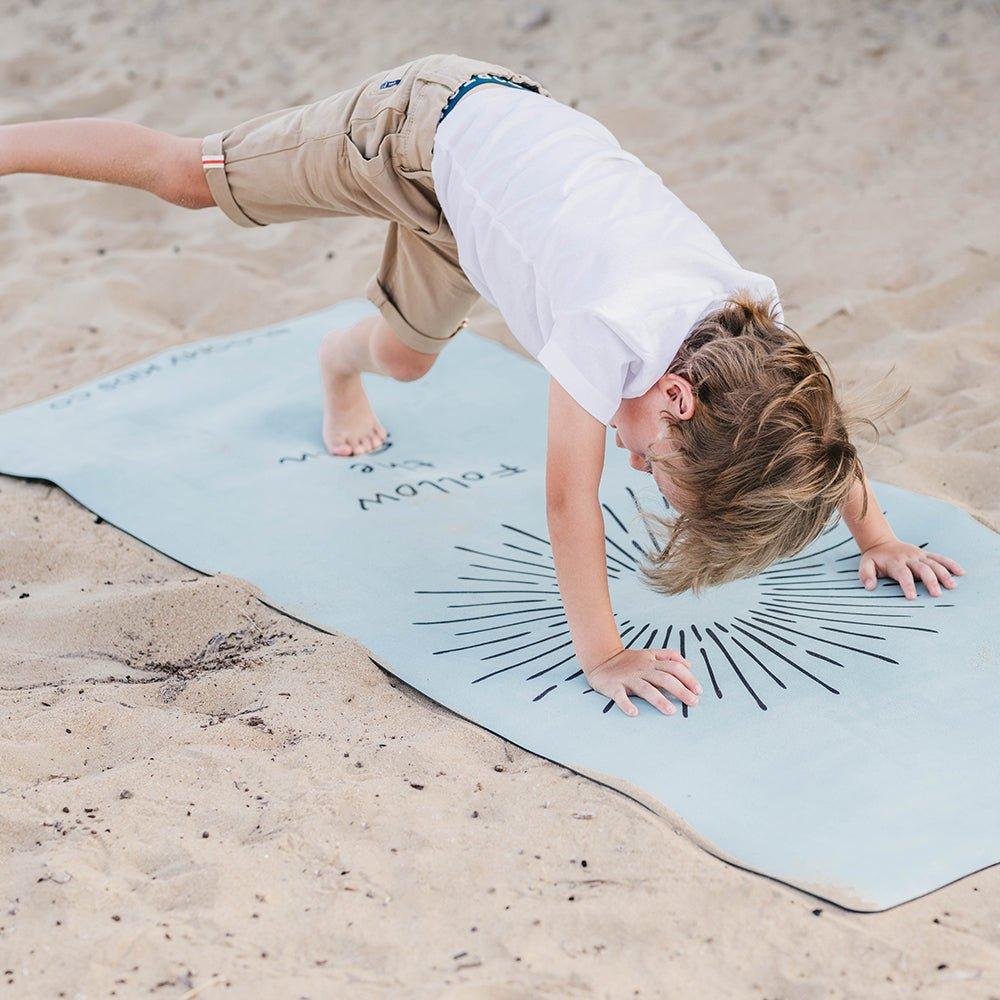 Kids yoga mat Follow the Sun